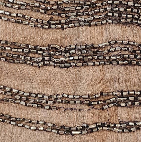 Club Monoco Silk Beaded Mini Skirt Size 8 - Picture 9 of 10